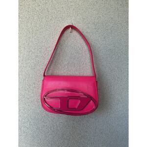 DIESEL Pink Mini Handbag Leather Crossbody | Preowned